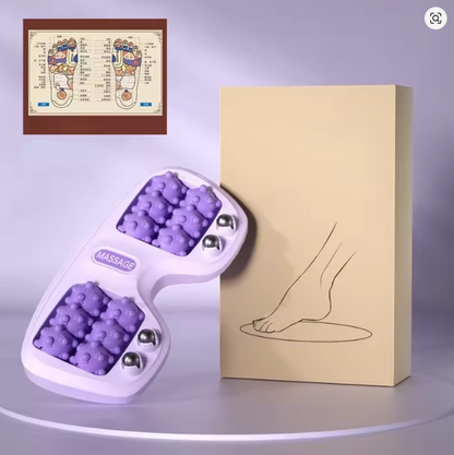 Rodillo de Acupresión Terapéutico — Alivio para Fascitis Plantar y Relajación Total